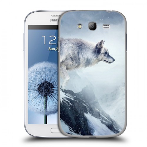 Дизайнерский пластиковый чехол для Samsung Galaxy Grand горы