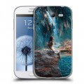 Дизайнерский пластиковый чехол для Samsung Galaxy Grand водопады