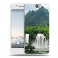 Дизайнерский пластиковый чехол для HTC One A9 водопады