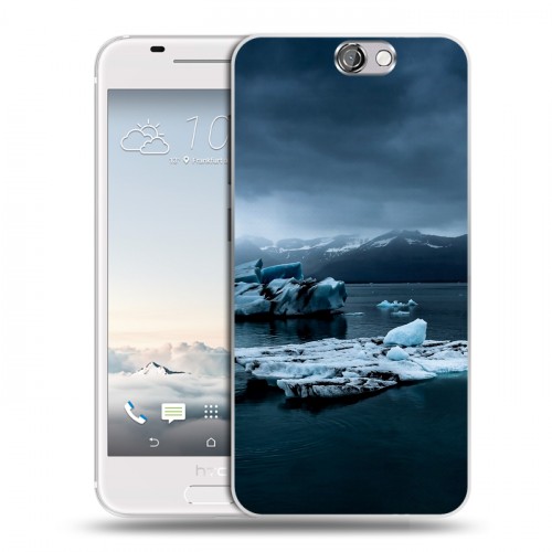Дизайнерский пластиковый чехол для HTC One A9 айсберг