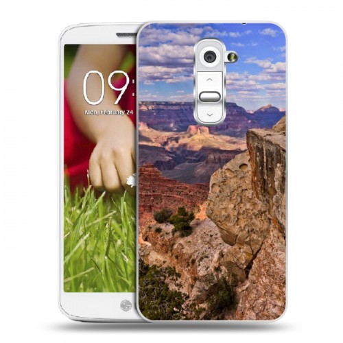 Дизайнерский пластиковый чехол для LG Optimus G2 mini каньоны