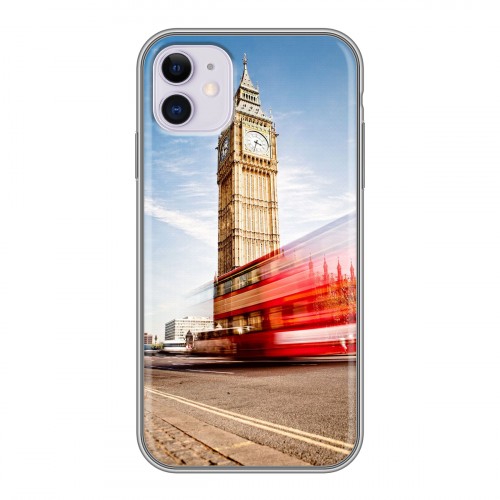 Дизайнерский силиконовый чехол для Iphone 11 Лондон