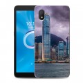 Дизайнерский силиконовый чехол для Alcatel 1B (2020) Гонконг