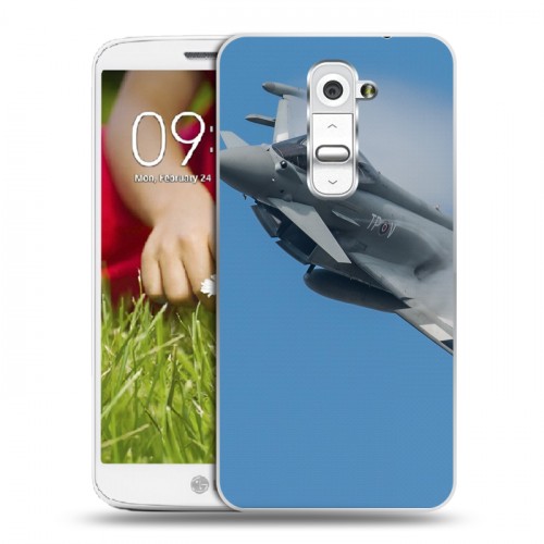 Дизайнерский пластиковый чехол для LG Optimus G2 mini самолеты