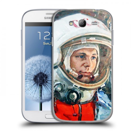 Дизайнерский пластиковый чехол для Samsung Galaxy Grand Юрий Гагарин