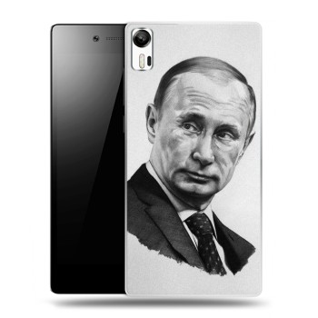 Дизайнерский силиконовый чехол для Lenovo Vibe Shot В.В.Путин  (на заказ)