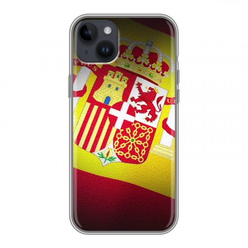 Дизайнерский пластиковый чехол для Iphone 14 Plus флаг Испании