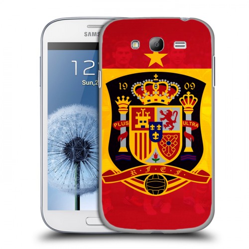 Дизайнерский пластиковый чехол для Samsung Galaxy Grand флаг Испании