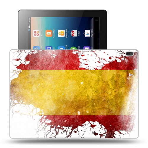 Дизайнерский силиконовый чехол для Lenovo Tab 4 10 флаг Испании