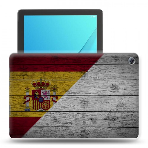 Дизайнерский силиконовый чехол для Huawei MediaPad M5 10.8 флаг Испании