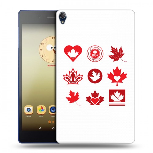 Дизайнерский силиконовый чехол для Lenovo Tab 3 8 Plus Флаг Канады