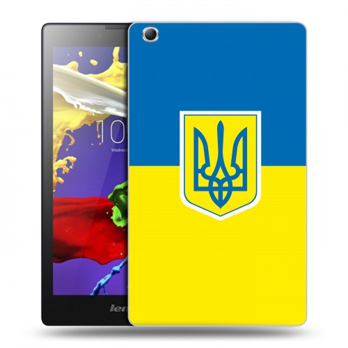 Дизайнерский силиконовый чехол для Lenovo Tab 3 7 Essential Флаг Украины