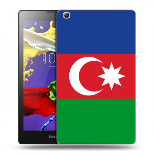 Дизайнерский силиконовый чехол для Lenovo Tab 3 7 Essential Флаг Азербайджана
