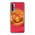 Дизайнерский силиконовый чехол для TCL 20L флаг Киргизии