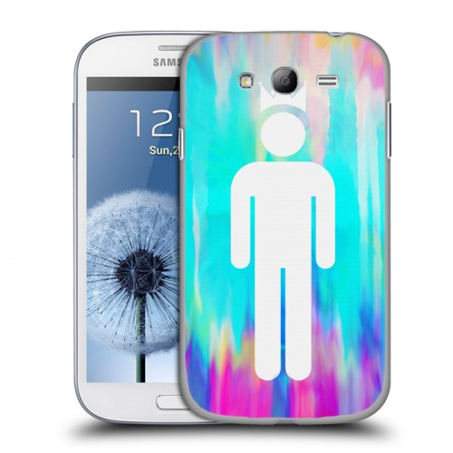 Дизайнерский пластиковый чехол для Samsung Galaxy Grand Соц арт