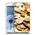 Дизайнерский пластиковый чехол для Samsung Galaxy Grand Текстуры денег