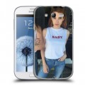 Дизайнерский пластиковый чехол для Samsung Galaxy Grand Эмма Робертс