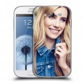 Дизайнерский пластиковый чехол для Samsung Galaxy Grand Эмма Робертс