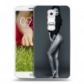 Дизайнерский пластиковый чехол для LG Optimus G2 mini Ирина Шейк