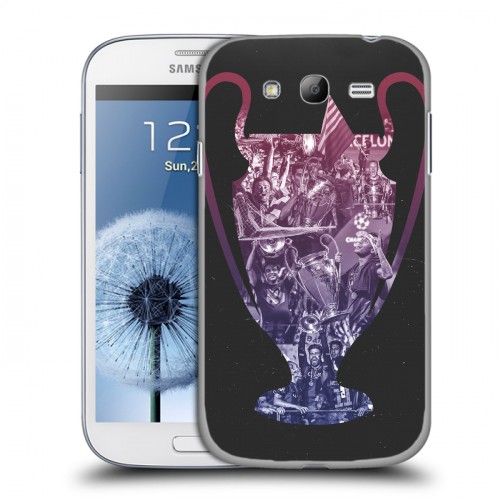 Дизайнерский пластиковый чехол для Samsung Galaxy Grand лига чемпионов