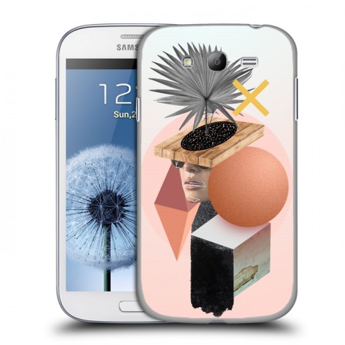 Дизайнерский пластиковый чехол для Samsung Galaxy Grand Дизайнерский коллаж