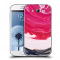 Дизайнерский пластиковый чехол для Samsung Galaxy Grand Цветные агаты