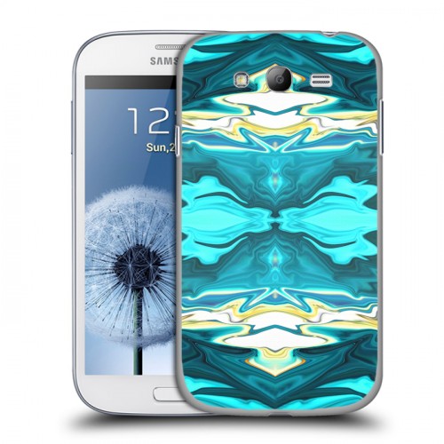 Дизайнерский пластиковый чехол для Samsung Galaxy Grand Цветные агаты