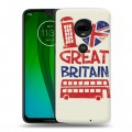 Дизайнерский пластиковый чехол для Motorola Moto G7 British love