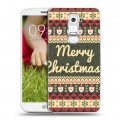 Дизайнерский пластиковый чехол для LG Optimus G2 mini Рождественный ацтек