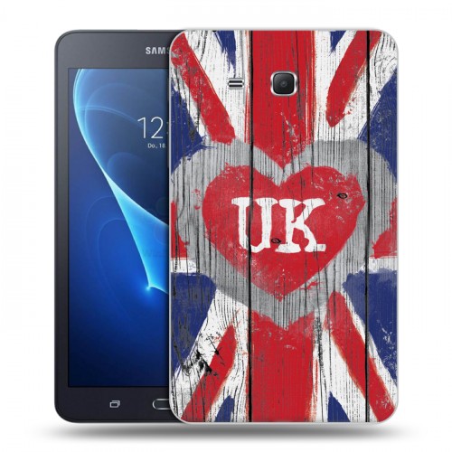 Дизайнерский силиконовый чехол для Samsung Galaxy Tab A 7 (2016) British love