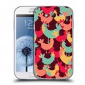 Дизайнерский пластиковый чехол для Samsung Galaxy Grand Стая цветных животных