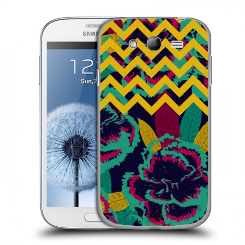 Дизайнерский пластиковый чехол для Samsung Galaxy Grand Тренд Микс