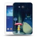Дизайнерский силиконовый чехол для Samsung Galaxy Tab 3 Lite Аниме