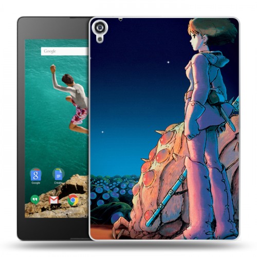 Дизайнерский пластиковый чехол для Google Nexus 9 Аниме