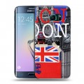 Дизайнерский пластиковый чехол для Samsung Galaxy S6 Edge Дух Лондона