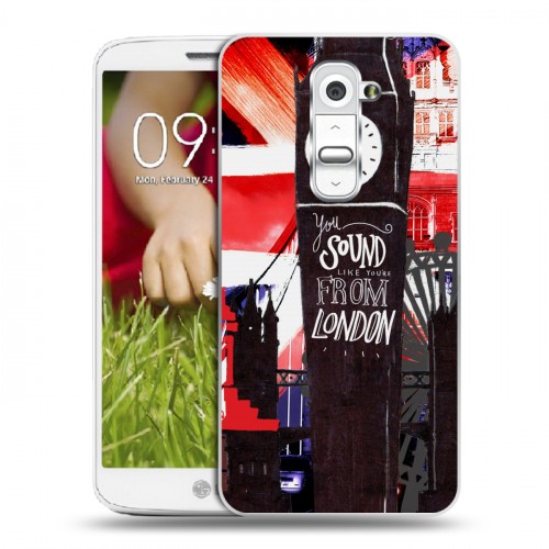 Дизайнерский пластиковый чехол для LG Optimus G2 mini Дух Лондона