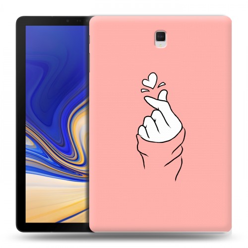 Дизайнерский силиконовый чехол для Samsung Galaxy Tab S4 Любовь