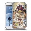 Дизайнерский пластиковый чехол для Samsung Galaxy Grand Дедпул 2