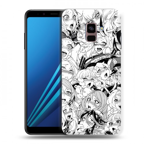Дизайнерский пластиковый чехол для Samsung Galaxy A8 Plus (2018) креативный дизайн