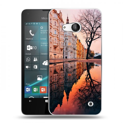 Дизайнерский пластиковый чехол для Microsoft Lumia 550 Креативный принт