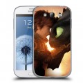 Дизайнерский пластиковый чехол для Samsung Galaxy Grand Как приручить дракона 3