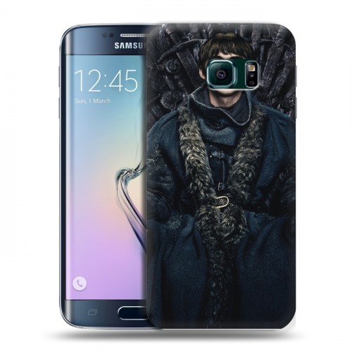 Дизайнерский пластиковый чехол для Samsung Galaxy S6 Edge Игра Престолов