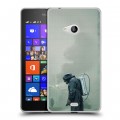 Дизайнерский пластиковый чехол для Microsoft Lumia 540 Чернобыль