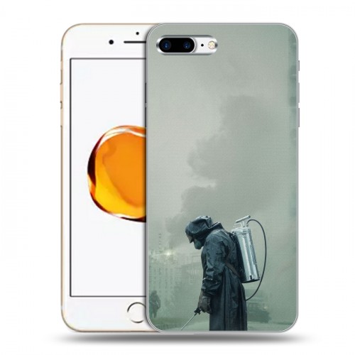 Дизайнерский силиконовый чехол для Iphone 7 Plus / 8 Plus Чернобыль