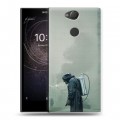 Дизайнерский силиконовый с усиленными углами чехол для Sony Xperia XA2 Чернобыль