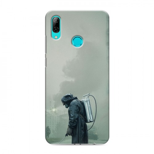 Дизайнерский пластиковый чехол для Huawei Y7 (2019) Чернобыль