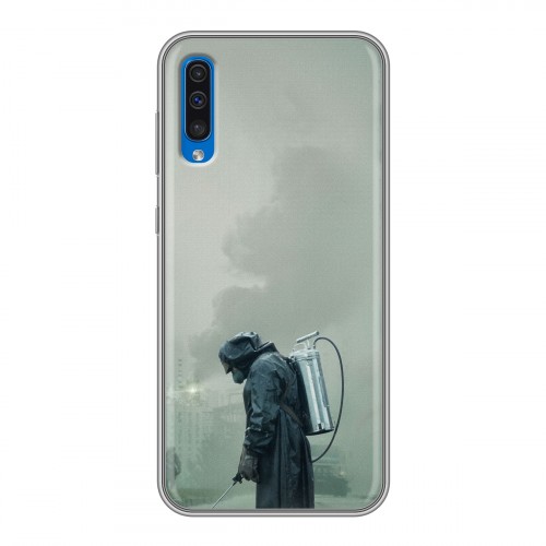 Дизайнерский силиконовый чехол для Samsung Galaxy A50 Чернобыль