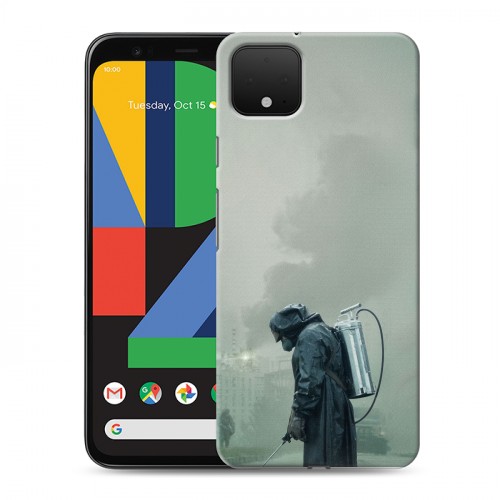 Дизайнерский пластиковый чехол для Google Pixel 4 XL Чернобыль