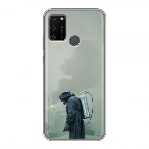 Дизайнерский силиконовый чехол для Huawei Honor 9A Чернобыль