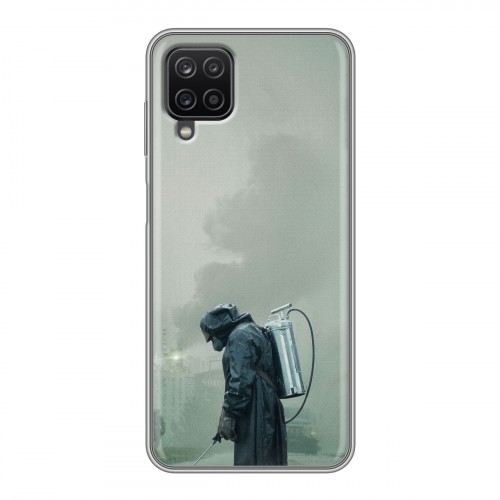 Дизайнерский силиконовый чехол для Samsung Galaxy A12 Чернобыль